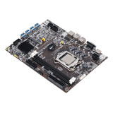 Placa Base B75 Miner Ddr3 Lga 1155 8 Usb3.0 De Alimentación