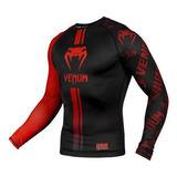 Camisa De Compresión Ufc-mma Printed Sleeve Co Para Hombre