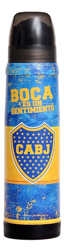 Termo Acero Estampado Boca Luminox Lumilagro 1 L