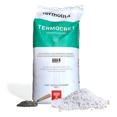 Construcción Termocret Termolita Mineral Expandida 100 Lts | Envío gratis