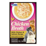 Inaba Churu Broth Pouch Gatos Sabor Pollo Y Salmón 50gr