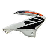 Cacha Aleta Tanque Deflector Der Orignal Honda Xr 125 Blanco