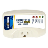 Protector De Voltaje Supresor De Picos 120v Para Nevera 15a Color Blanco