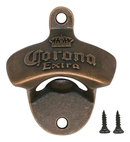 Destapador Para Cervezas Corona Metal Abre Sodas De Pared