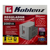 Regulador Koblenz Para Tv, Lavadora, Refrigerador, 2000 Em