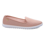 Tênis Sapatilha Moleca Slip On Feminino Nude