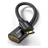 Adaptador Mini Hdmi A Hdmi 4k 60hz 18gbps Ugreen Hembra 