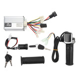 Set De Controlador De Bicicleta Eléctrica 48v 1000w Con Giro