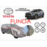 Funda Cubierta Lona Cubre Toyota Corolla Cross 2022 2023