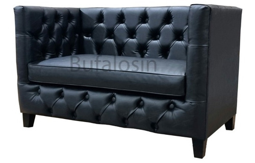 Chesterfield Box 2 Cuerpos Cuerina Sillón Premium Fabrica 