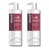 2 Shampoos Karseell Óleo De Argan Hidratação Profunda 500ml