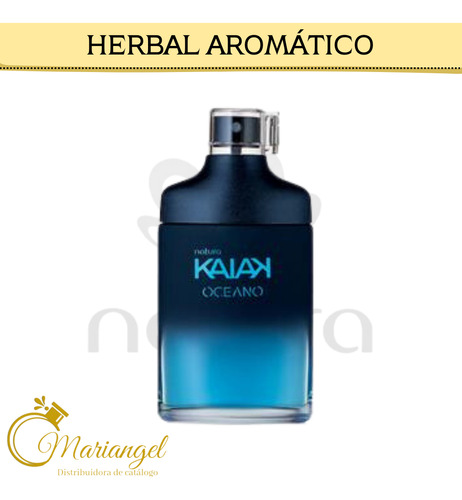 Perfume Kaiak Océano Hombre Natura - mL a $800