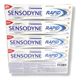 Sensodyne Rápido Alívio Pasta Blanqueadora Dental Pack Con 5 Unidades 100gr Cada Uno