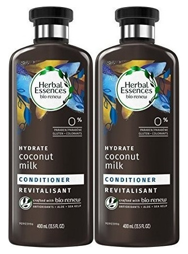 Herbal Essences Biorenew Leche De Coco Acondicionador Hidrat