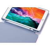 Funda Teknet Case 10.2 Para iPad 9 8 Porta Pencil Silicon