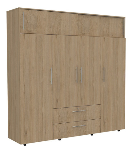 Closet Luque Rta 204 X 200 X 50 Rovere Color Beige