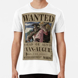 Remera One Piece Van Augur Bounty Wanted Algodon Premium