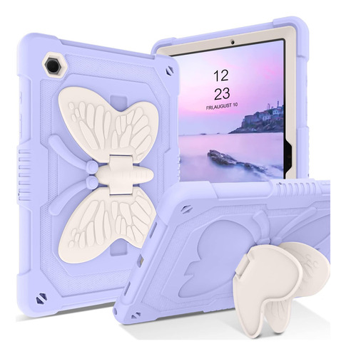 Duedue Para Samsung Galaxy Tab A8 10.5 Case 2022, Butterfly