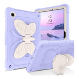 Duedue Para Samsung Galaxy Tab A8 10.5 Case 2022, Butterfly