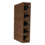 Suporte Nicho De Garrafa Vinho Adega De Parede Mdf Villandry