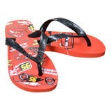 Ojotas Havaianas Cars Niño Rojas Originales