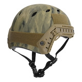 Casco Verde Olivo Helmet Ballistic Lente Mira Airsoft Xtremc