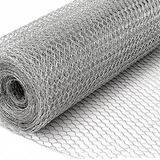 Tejido Malla Hexagonal Gallinero Galvanizado 1/2''x1,2m X30m Alambre 0,75mm