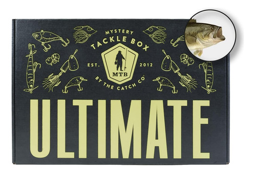 Mystery Tackle Box Ultimate Kit De Pesca De Lubina De A...