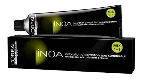 Tintura Sin Amoniaco Inoa Loreal Professionnel Paris X 60gr