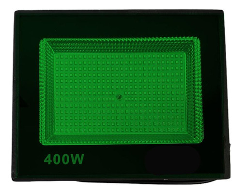Kit 2 Refletores 400w Verde Holofote Decor Jardim Externo
