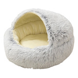 Cama For Mascotas, Redonda, Suave, De Felpa, Nido, Cueva,