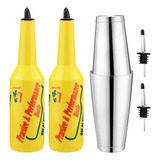 Kit Bartender Flair Suprobarware, 7 Piezas, 2 Botellas De 25