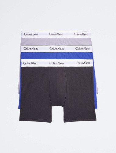 Bóxers Calvin Klein Cotton Paquete De 3 Hombre Multicolor