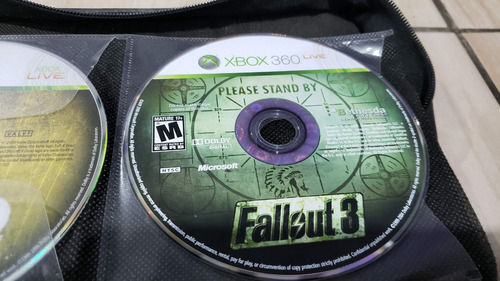 Fallout 3 Loose Mídia Física Do Xbox 360
