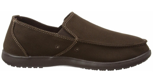 Crocs Mocasines Santa Cruz Clean Cut Loafer Marrones Nautico