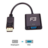 Cabo Adaptador Conversor Displayport Para Vga