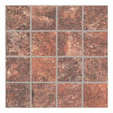 Ceramica Alto Transito Antideslizante Porfido Rojo 46x46 