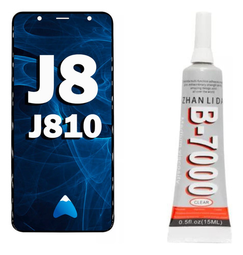 Modulo J8 2018 Compatible Samsung J810 Incell + Pegamento