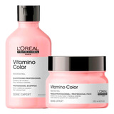 Set Vitamino Color Shampoo 300 Ml + Mascara 250 Ml 3c