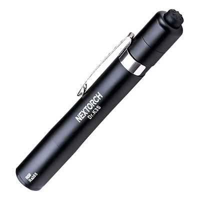 Linterna Nextorch Dr.k35 tipo bolígrafo diagnostico medico color negro con luz blanca | Meses sin interés