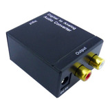  Adaptador Audio Optico Digital A Analogo Rca + Envio Gratis