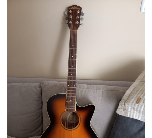 Guitarra Electroacustica Washburn Ea16ts