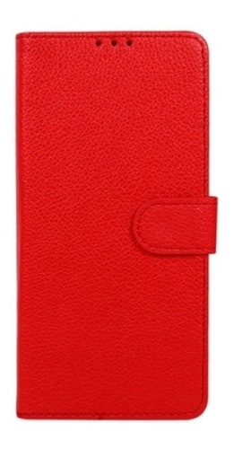 Capa Capinha Carteira Compatível Samsung M30 - Vermelho 