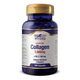 Colágeno Hidrolisado 1.000mg Com Vitamina C - 100 Cápsulas