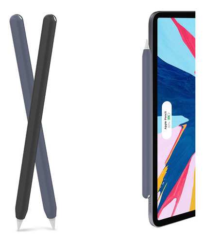 2 Fundas Protectoras Para Apple Pencil, 2 Fundas De Silicona