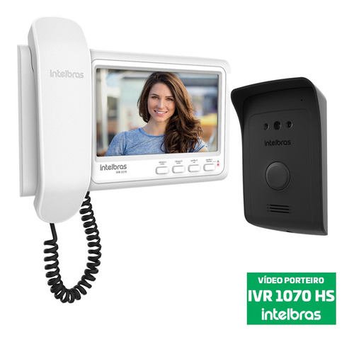 Vídeo Porteiro Eletrônico Interfone Intelbras Ivr 1070 Hs