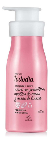 Crema Todo Dia Frambuesa Y Pimienta Rosa - Yesi Natura