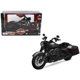 Moto Harley Davidson 2017 Road King Special Maisto 1/12 Color Negro