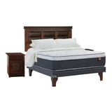 Cama Europea Everest 2pl X 2mt. Bn Celta + Muebles + Textil