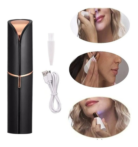 Depiladora De Vello Facial Para Mujer Recargable Usb